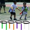 Cintura Sportiva per Flag Football Colore Vivace Resistente allo Strappo Regolabile Cintura da Competizione Allenamento PVC Calcio Americano per Fibbia