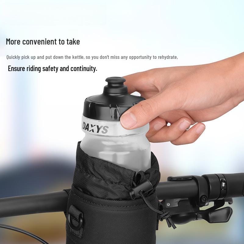 Insulated Bike Handlebar Water Bottle Bag for Mountain and Road Bikes