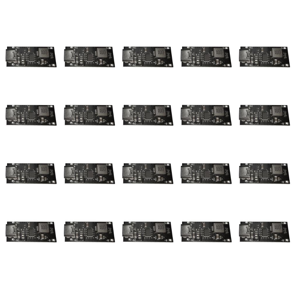 10/20Pcs IP2312 Quick Fast Charging Board 3A 5V To 4.2V 4.35V Type C Charging Management Board with Indicator Automatic Detect