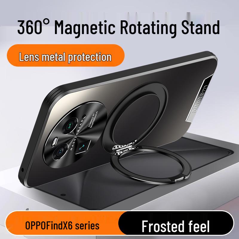 

OPPO Find X6 Pro Magnetic Stand Protective Case with Lens Film Find X6 Pro