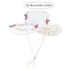 Cowboy Hat for Adult Women with Butterfly Bridal Shower Cowgirl Hat Masquerades Party Costume Hat Music Festival Sun Hat