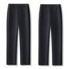 Women's Elastic Waist Straight-Leg Baguette Pants - Spring 2025 Slimming Cotton Stretch Cigarette Pants