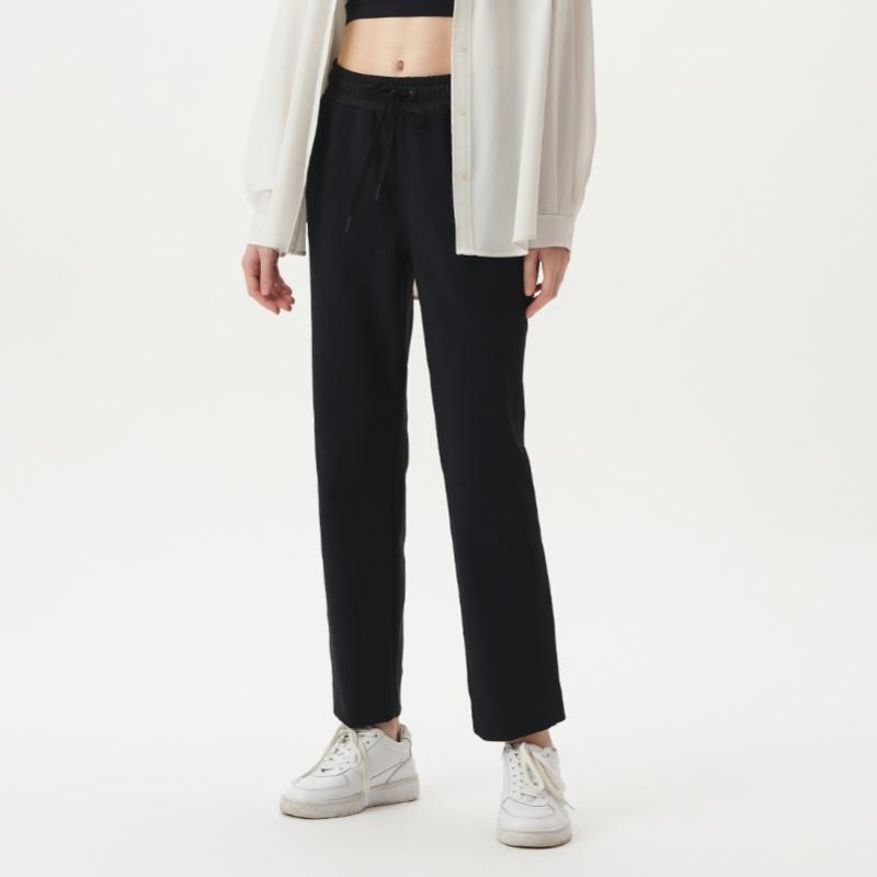 Huit Straight Fit Soft Fleece Pants Htwpn4k04t