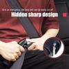 Heavy Duty Car Door Assist Handle High Strength Steel Support Soft Silicone Grip Non Slip Ergonomic Design Universal Fit