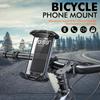 Universal Bike Phone Holder, Shockproof 360° Rotatable Motorcycle Mount with Quick Release for Fall Cycling & Dirt Riding
