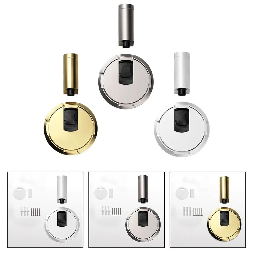 Magnetic Door Stopper Anti-Collision Door Suction Punch-free Windproof Mechanical Self-locking Adjustable Door Stop Holder