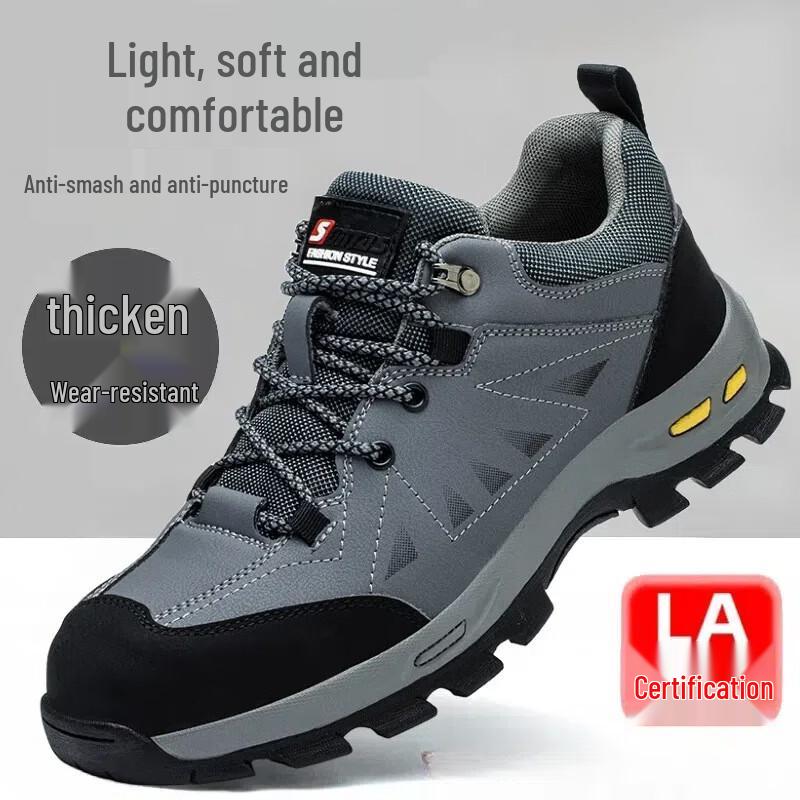 Men s Anti-Smash Puncture-Proof Safety Work Shoes 40