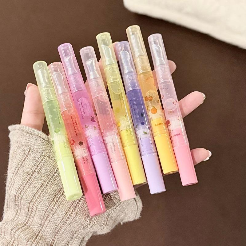 Xiaotian Lip Essence Lip Gloss Lightens Lip Lines Moisturizes and Enhances Complexion Lip Primer Colorless Lip Balm