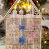 Holiday Snowflake Hanging Set of 4 Multipurpose Christmas Decoration Accessory Portable for Window Door and Wall