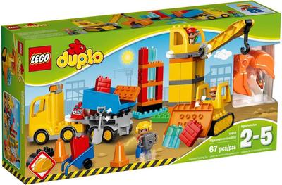 LEGO DUPLO Town Site and Working 10813 DUPLO® "Construction Vehicles"