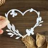 Heart Wreath Die Cut Stencils Scrapbooking Embossing Tool Carbon Steel Cutting Die for Scrapbooking Card Making Album