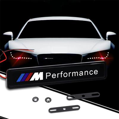 Car Decorative Light LED Front Hood Grille Emblem Badge Decor For E46 E39 E90 E60 E36 F30 F10 E34 E30 F20 E92 M3 M4 M5 X5 X6