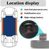 For Tesla Lifting Jack Pad Point Adapter Model 3 Model Y Juniper Model S Model X Accessories Rubber Lift Pucks Car Repair Tools