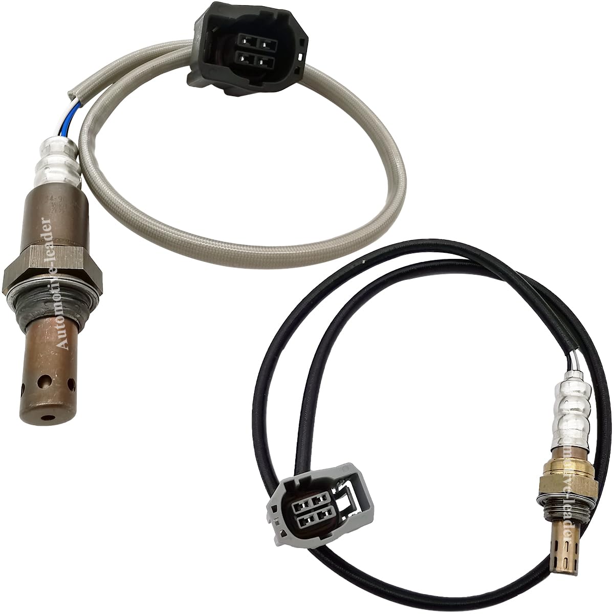 2Pcs 234-9085 234-4329 Upstream Downstream Oxygen O2 Sensor Replacement for 2006-2009 Mazda 3 2.0L, for 2006-2009 Mazda 3 2.3L LF63-18-8G1B