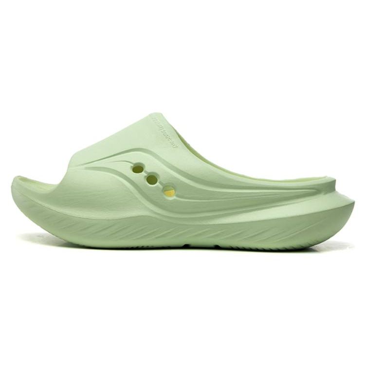 Saucony Cradle Lightweight Comfortable Non-Slip Durable Slide Sandals Unisex Sandals Green S28901-5