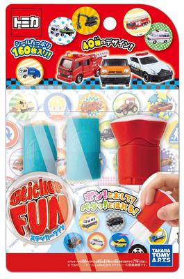Sticker FUN Sticker Fan Main Unit Set Tomica VOL. 1