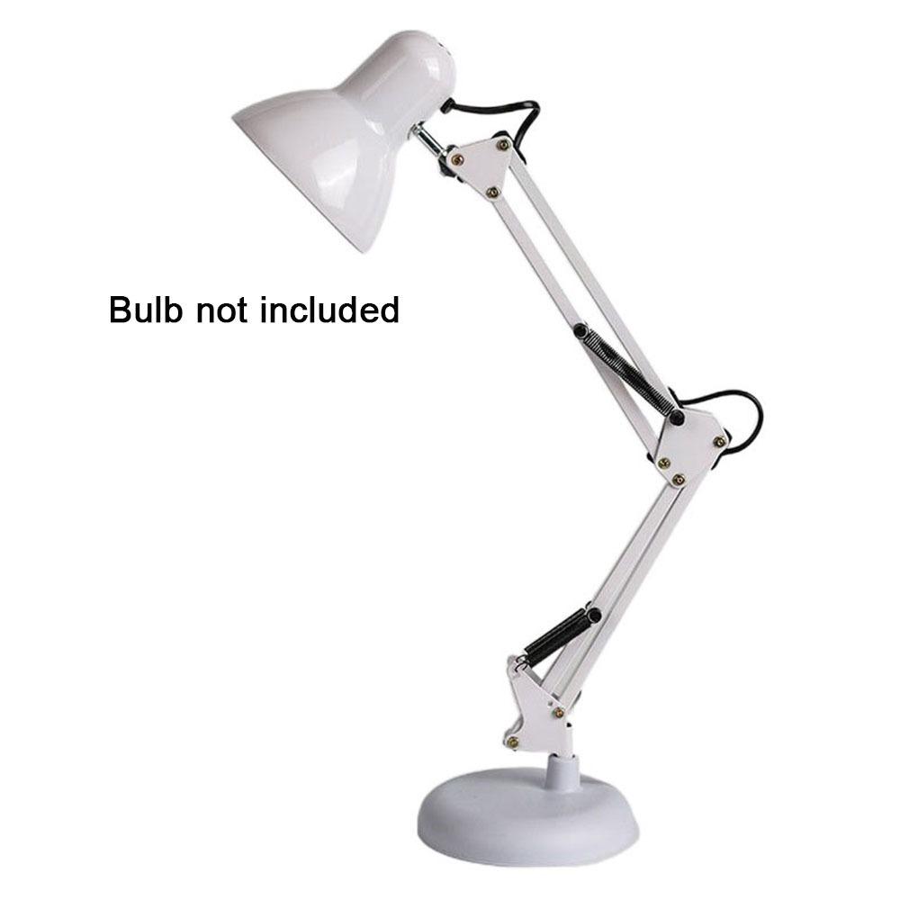 

Metal Desktop LED Lamp Long Arm Reading Lamp Portable Eye Protection Lamp Nail Manicure Table белый