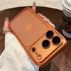 Luxury  Ultrathin UV Plating Matte Anti Slip 17 Pro Max Phone Case for iPhone 17 Lens Film Protect Translucent Hard PC Cover