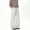 Wassup Sohot Men's Fleece-Lined Straight-Leg Sweatpants