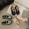 Hollow Woven Breathable Mesh Shoes 2025 Spring and Summer New Versatile Loafers Thick Sole Heightening Shallow Mouth Mary Jane Single Shoes