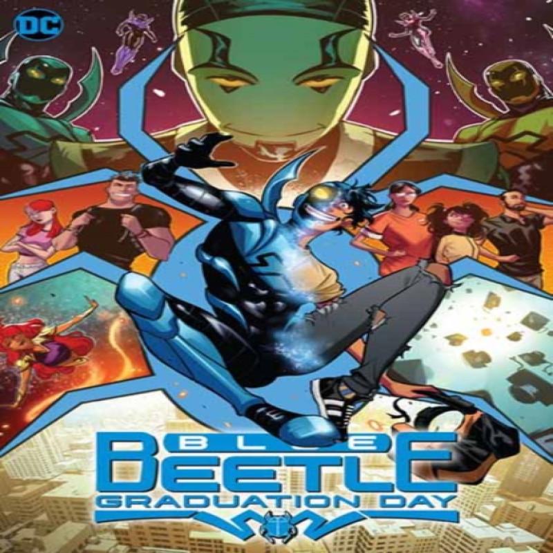 Blue Beetle Graduation Day by Adrian Gutierrez Paperback Book 9781779523242