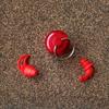 Earplugs for Sleep Work Noise Protection Perfect Pro Plugz Red 3 Flange + Case (A123530)