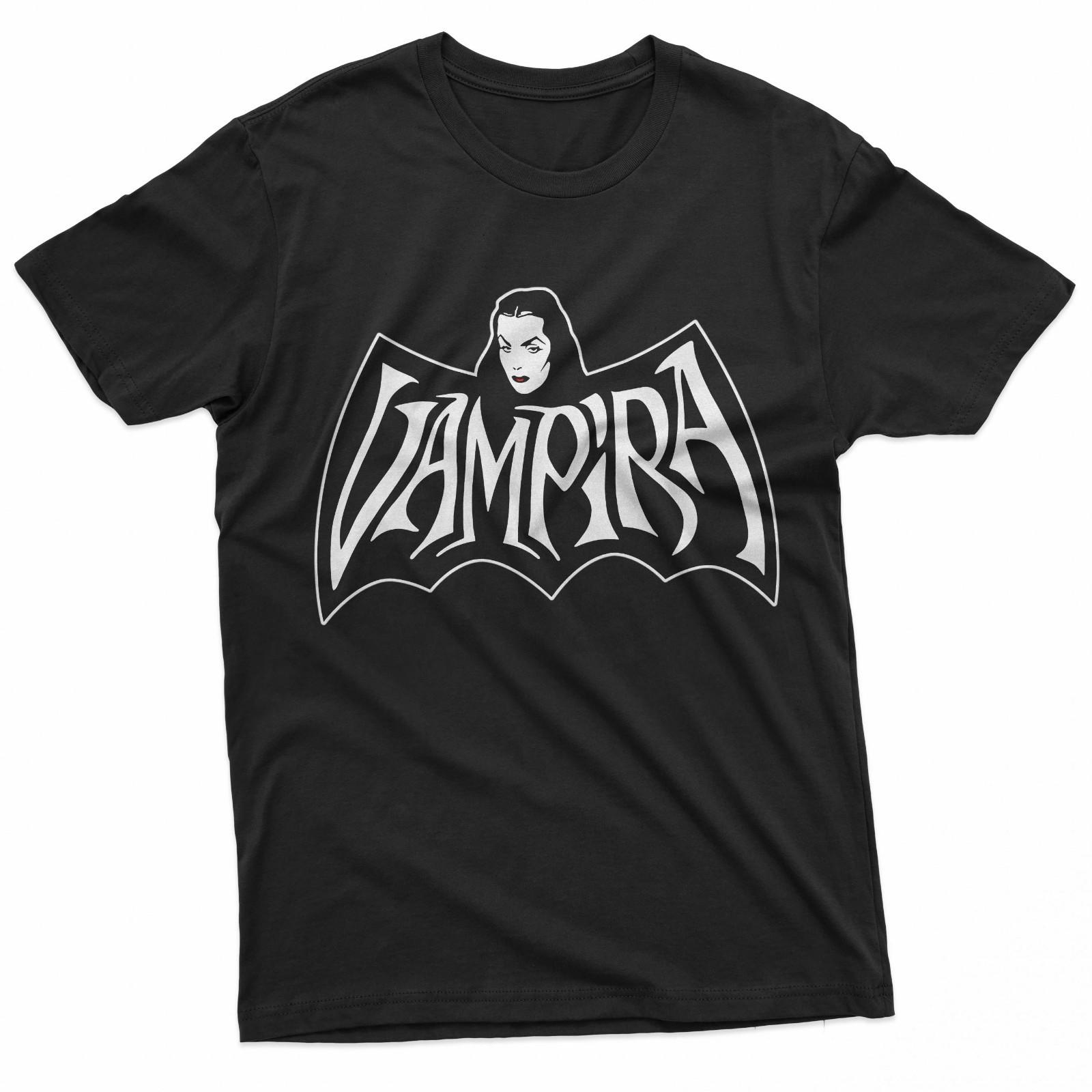 Gothic Bat Wing Crest Lady Retro Horror Art T-Shirt S разноцветный