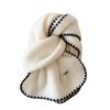 Soft Knit Scarf Women Men Winter Solid Color Warm Lightweight Unisex