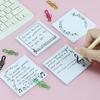 6 Pack Music Sticky Notes with 20 Pcs Music Paper Clips, 300 Sheets Music Themed Sticky Notes Pad for Message Reminder School Supplies