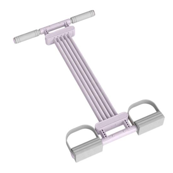 

Pedal Resistance Band with Handle, Adjustable Abdomen Waist Arm Legs Workout Band, Sit-Up Tension Rope Ankle Puller Exercise Equipment Size#A