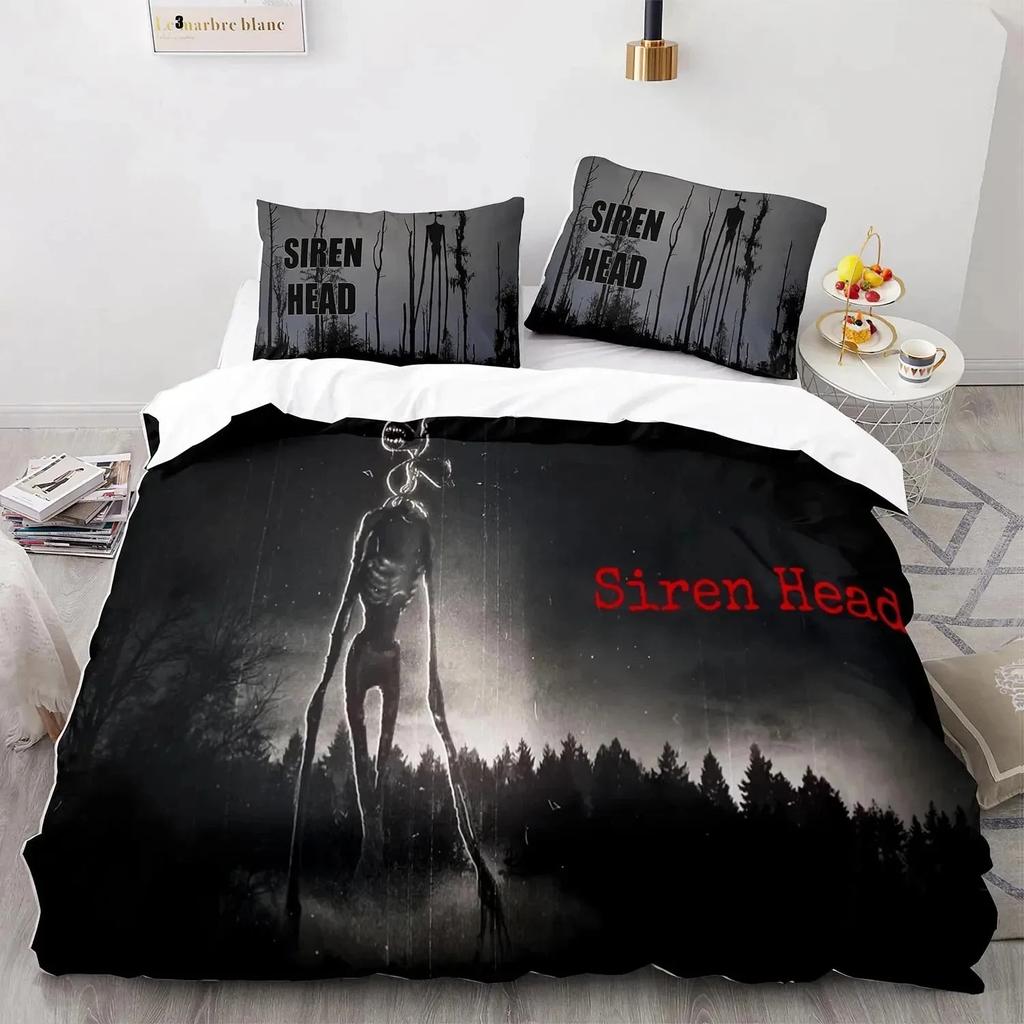 Set lenjerie de pat cu cap de sirenă, o persoană, twin, complet, Queen, king size, set de pat cu cap de sirenă, pentru dormitor băieți, cuverturi de pilote, imprimare 3D 200x200