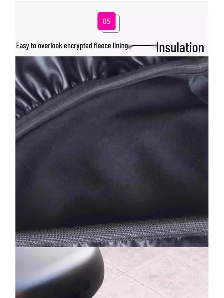 All-Season Waterproof & Sunproof Electric Bicycle Seat Cover - Thickened Cushion for Small Electric Vehicles