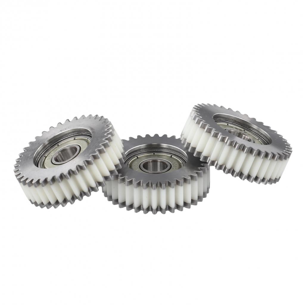 Replacement Gears White + Silver 3 Pcs Accessories