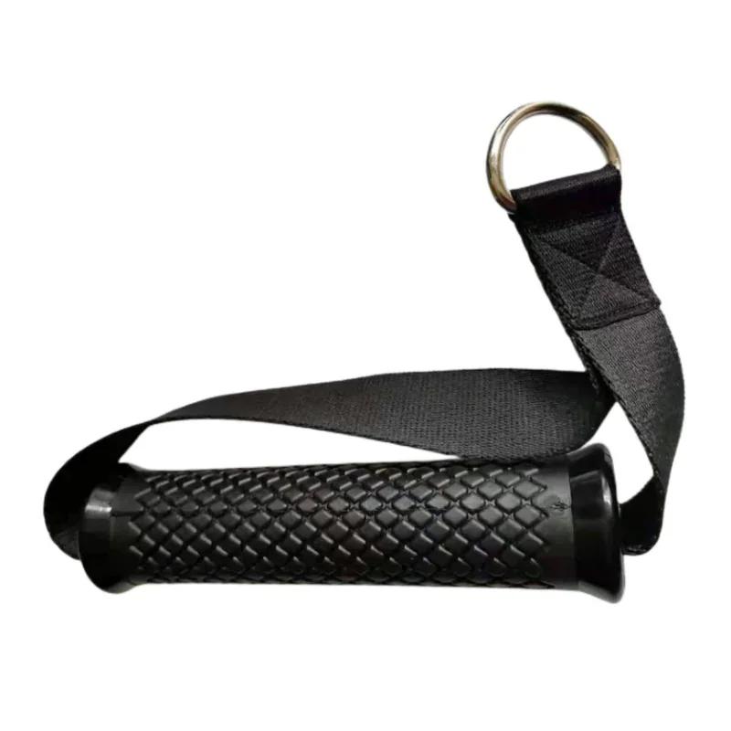 Bandes de résistance multifonctions pour salle de sport, poignées antidérapantes, sangles en nylon solides, poignée de fitness, poignée d'extraction, accessoires de portique