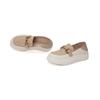 [Cowhide] Golden Yunle Fu Shoes with Thick Sole and Color Matching Single Shoe Metal Buckle Commuting Women's Shoes