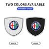 3D Metal Shield Emblem Car Window Body Side Badge Stickers For Alfa Romeo Sportiva Giulia Giulietta 159 156 Stelvio Accessory