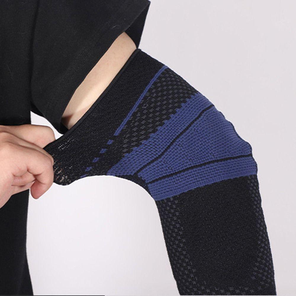 Anti-collision Sports Elbow Pads Nylon Knitted Elbow Protector Elbow Compression Sleeve Running