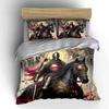 "Knight Artwork Decor Set" Soft Skin-Friendly Bedding Set Includes 1 Duvet Cover And 2 Pillowcase Gift