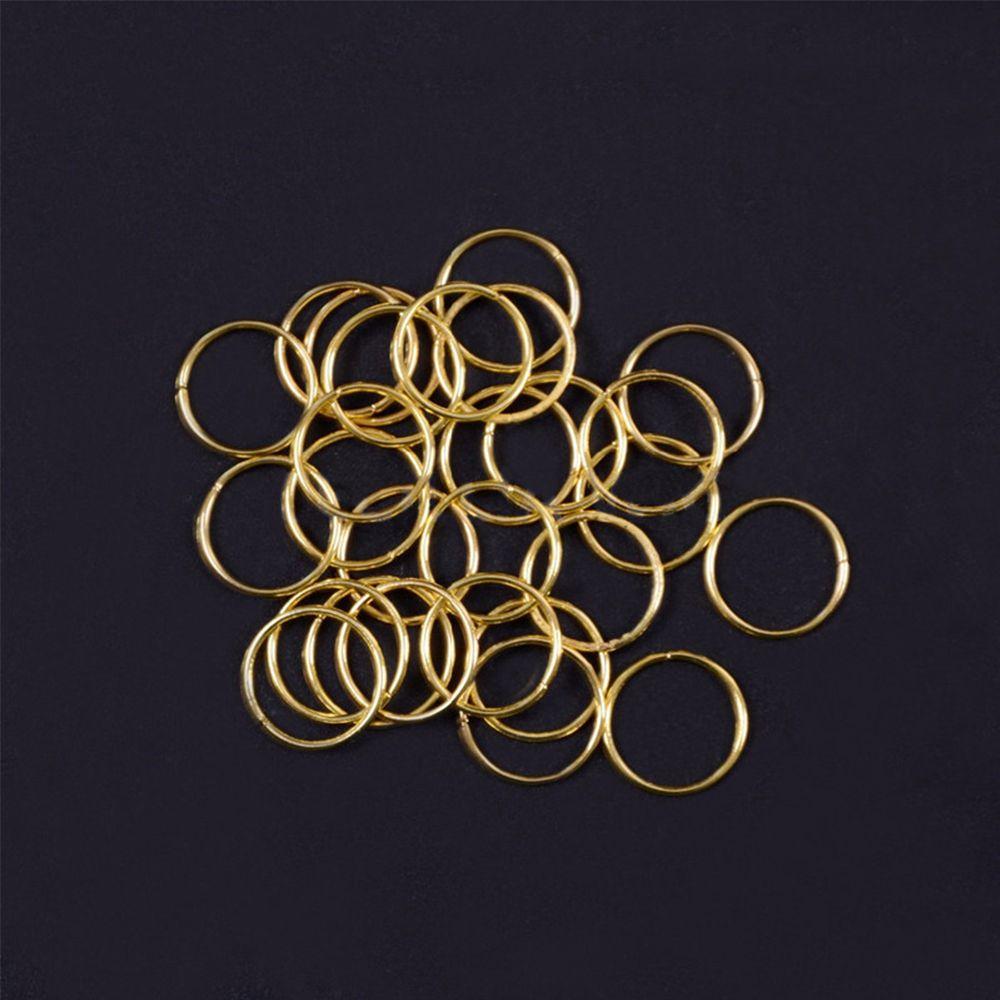 Pcs Clips Gold Tubes Jewelry Braids Beads Hair Decorations Hair Cuffs African Dreadlocks Hair Braid