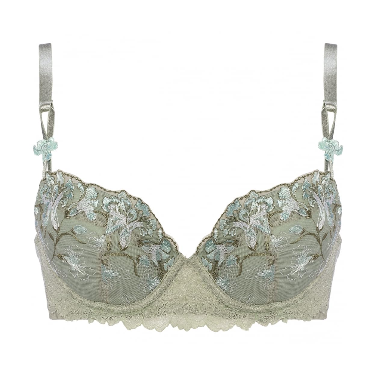 

Red Label by 0109 Bra M009 Size C75 [Triumph] (Green)