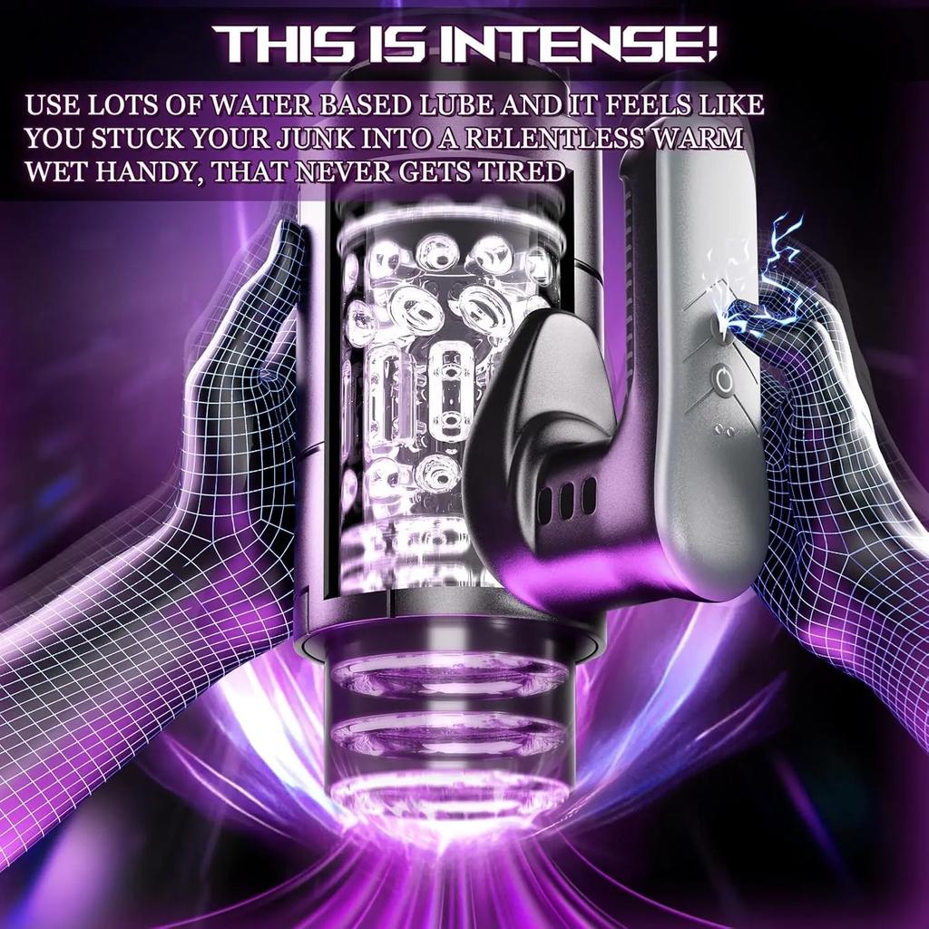 Men Adult Endurance Exercise Automatic Male Masturbator Thrusting Cup Blowjob Pocket Pussy Mens Real Pocket Pussy Adult Sex Toy