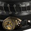 Steampunk Top Hat With Adjustable Goggles And Industrial Gear Handmade Fantasy Cosplay Hat For Halloween Costume Parties