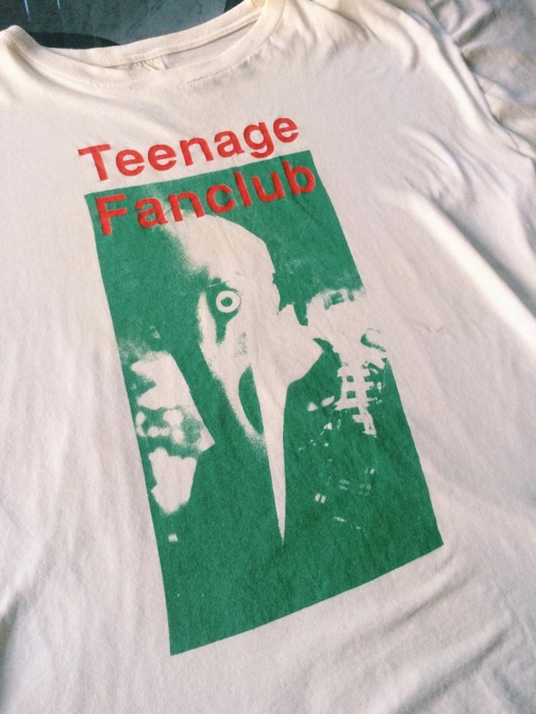 Футболка с коротким рукавом Teenage Fanclub Múic Белая Все размеры Унисекс XL