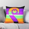 Terato Pride Flag With Tentacle Pillowcase Polyester Linen Velvet Printed Zip Decor Pillow Case Car Cushion Case X