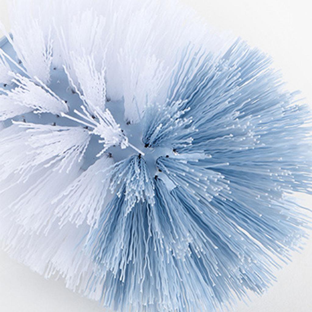 Toilet Cleaning Brush Stainless Steel Long Handle Sanitary Toilet Bowl Brush Bathroom Scrubber for Household