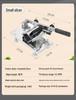 Multifunctional 430 Stainless Steel Slicer for Beef and Mutton Hot Pot