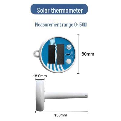 Thermomètre de piscine flottant solaire