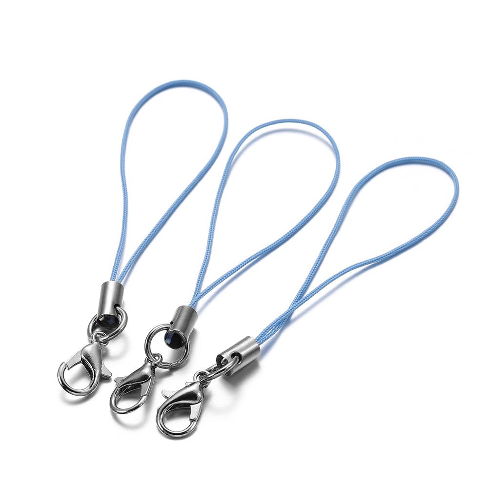 Lobster Clasp Nylon Phone Strap Doll Lanyard Jewelry Craft Accessory