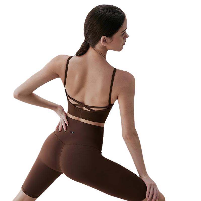 Gigt Women s Breathable Cross-Back Sports Bra