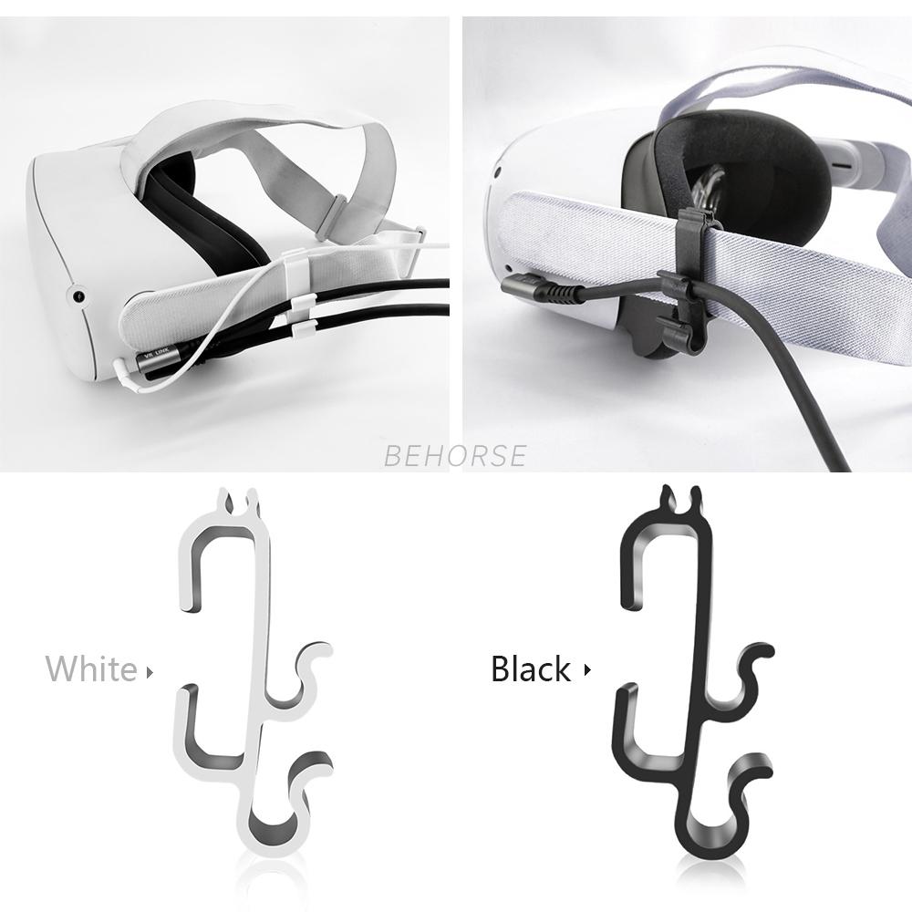 VR Kabelová spona Přezka Fixační klip na datový kabel pro Oculus Quest 2 /Pico Neo 3 Link Standardní popruh VR headsetu Příslušenství